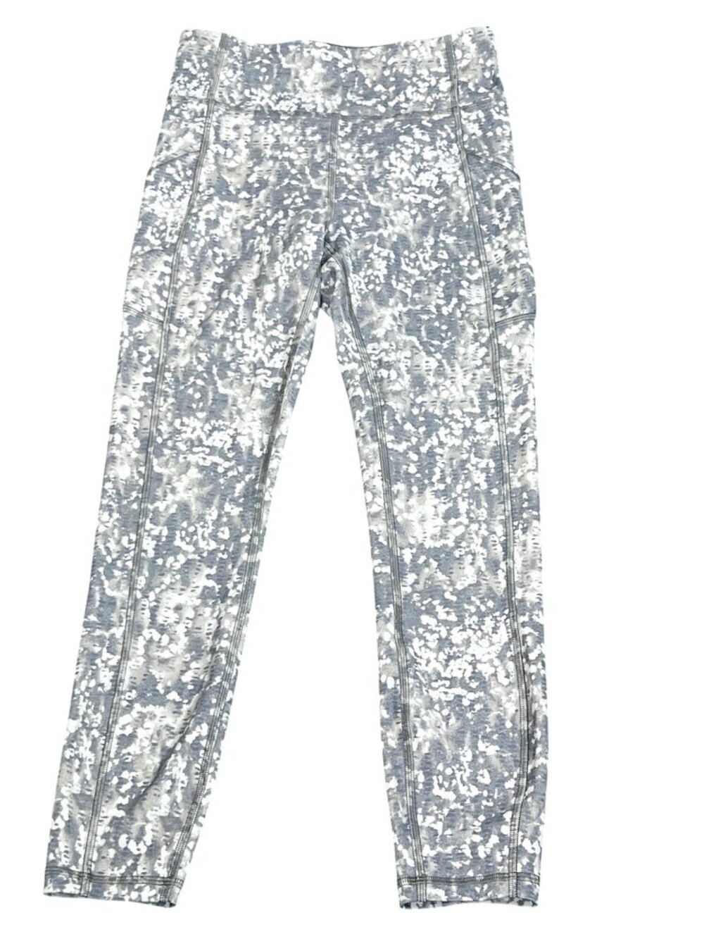LULULEMON Invigorate 25" Tight in Gritstone White Opal Multi Sz 6 NWOT